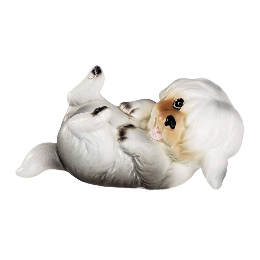 Norcrest Old English Sheepdog Puppy Figurine A662
